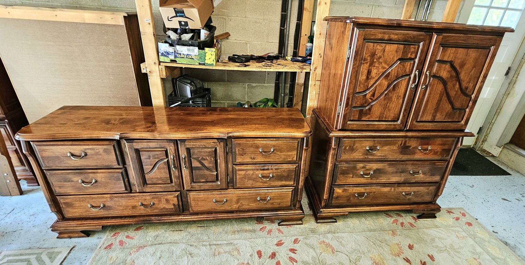 AMERICAN MADE DRESSER SET