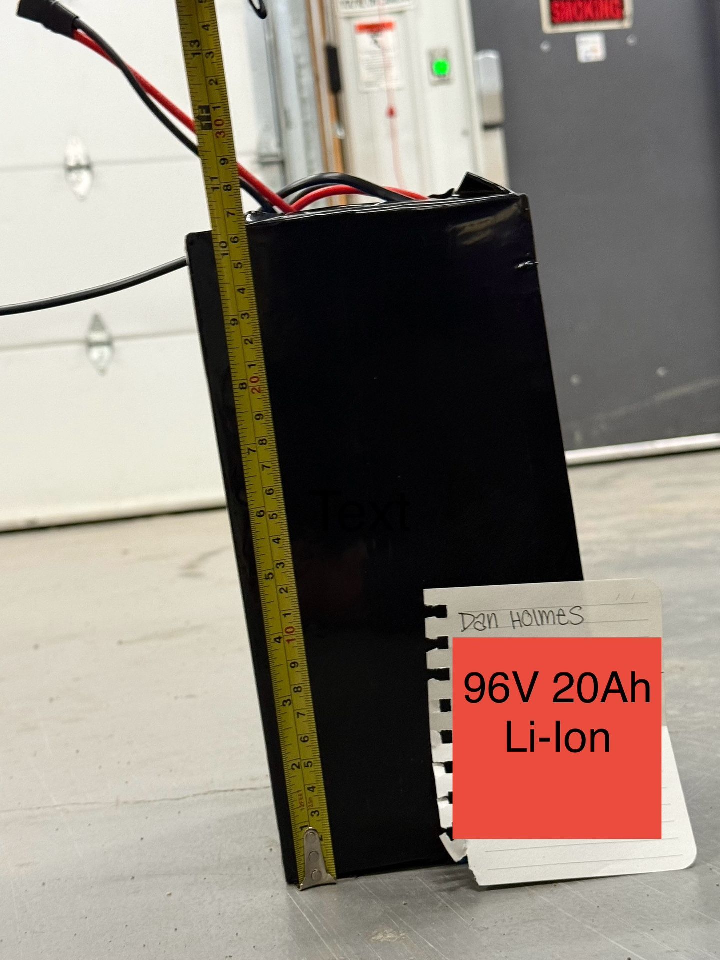 96V 20AH Lithium ion Battery Pack