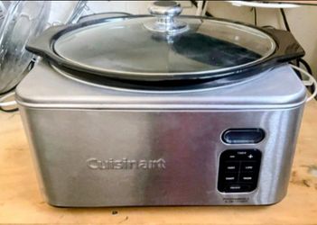 Cuisinart programmable slow cooker 6.5 quarts