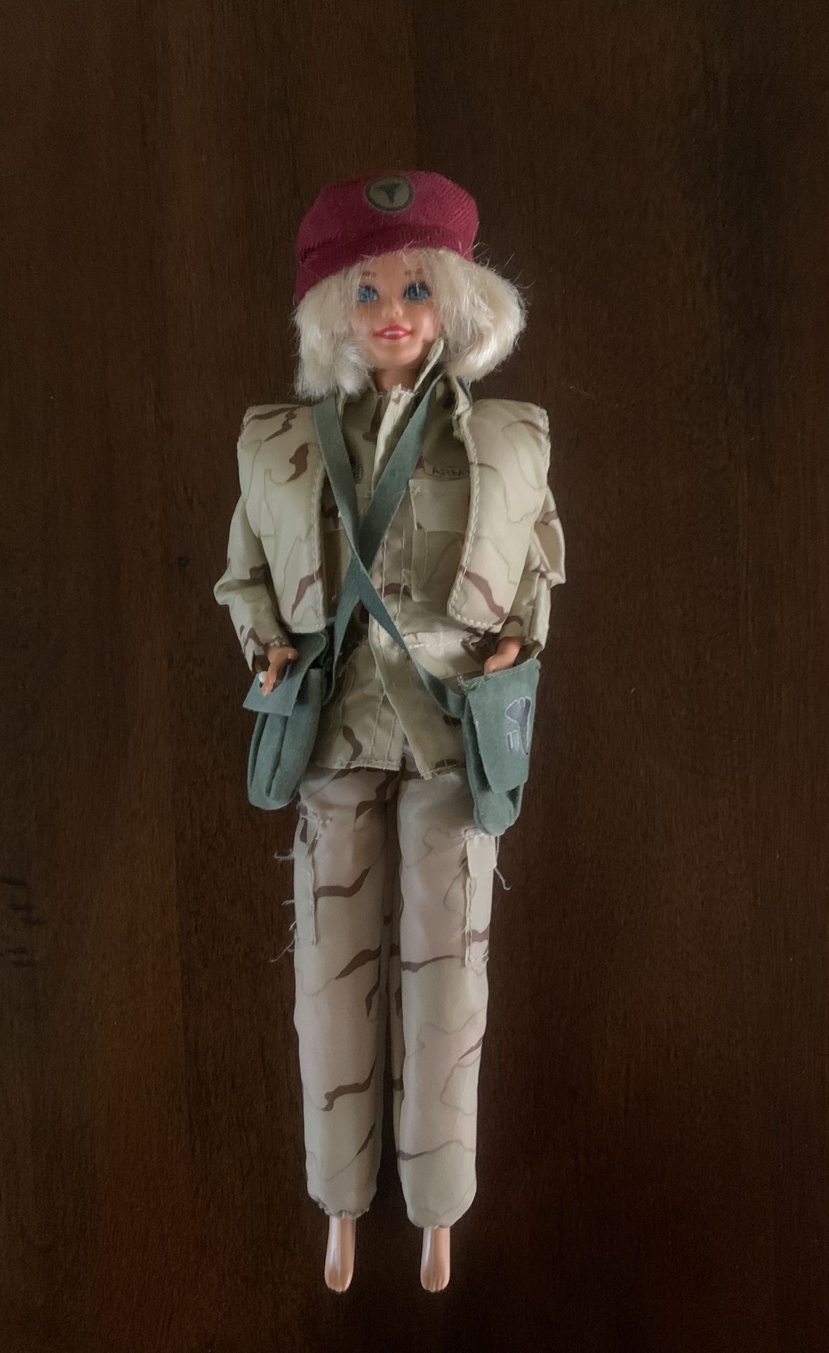 Vintage 1966 Army Barbie Doll