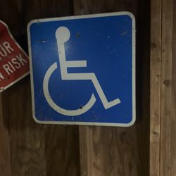 SIGNS (stop, Handicap, And Huge Family 