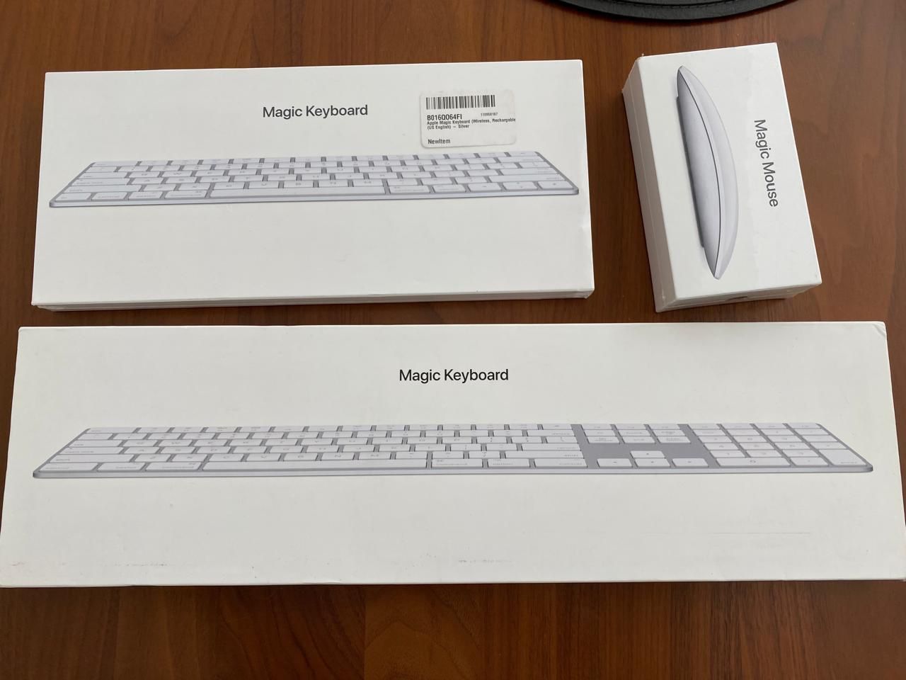 Apple Magic Keyboard And Mouse 