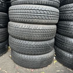 235/55R18 set of four brand Goodyear $320