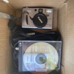 Canon Digital Camera With Accessories 