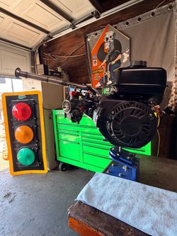 212cc engine ready for a roller