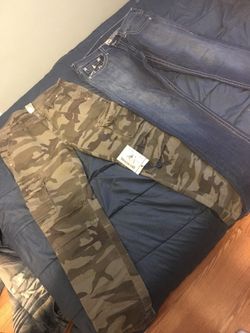 Ture religion jeans and cargos