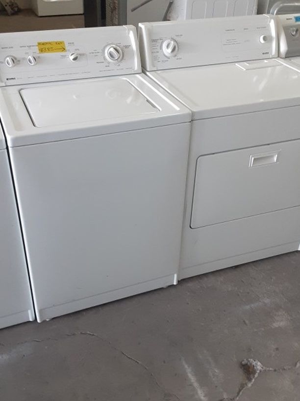 Kenmore washer And Electric Dryer Sets
