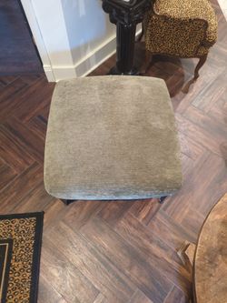 Wrought Iron Ottoman