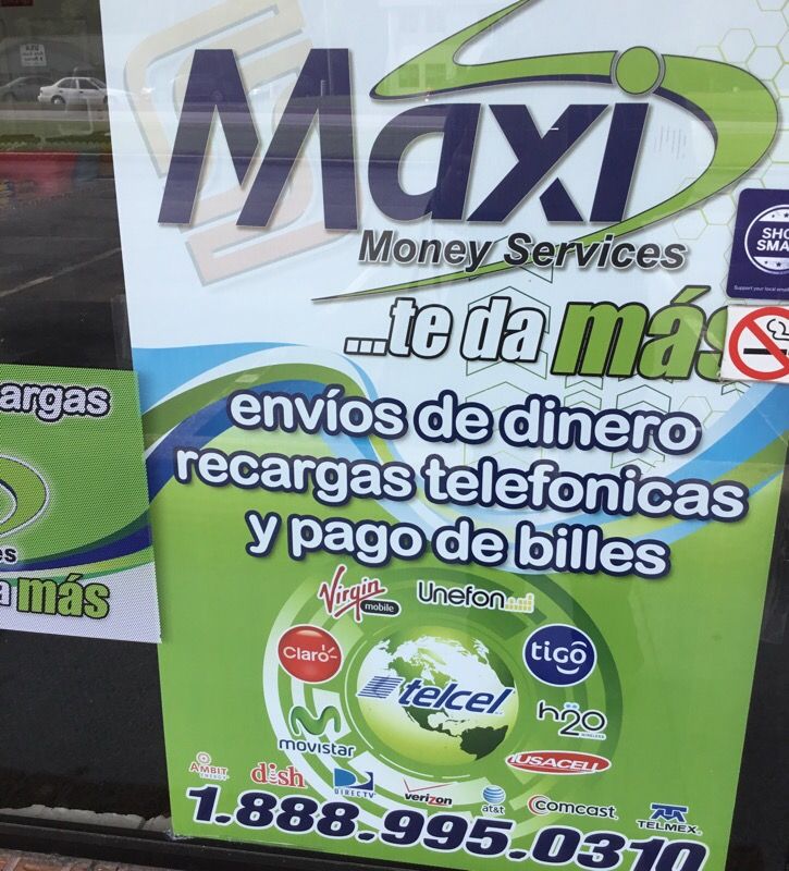 Envios de dinero Maxi