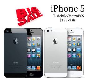 iPhone 5 T-Mobile or metropcs