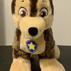 Paw Patrol Chase 15” Plush Build A Bear With Collar & Tag BAB Nickelodeon