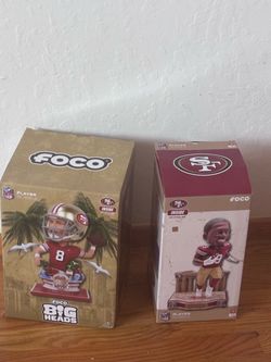 FOCO San Francisco 49ers Bobblehead Set of 2
