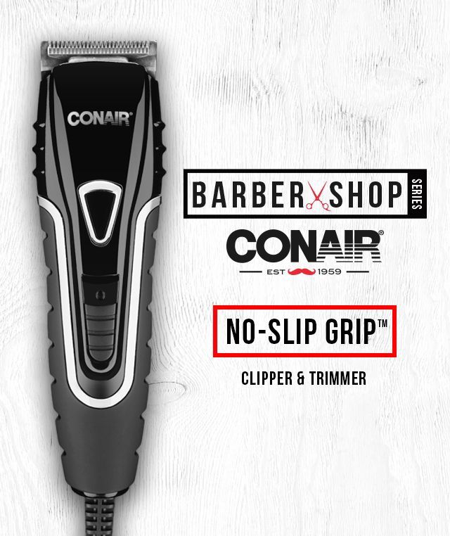 Brand New In Box - Conair Barbershop No-Slip Grip Clippers