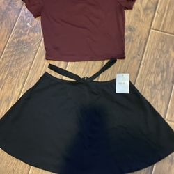 Blouse And Skirt