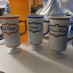 Vintage Coffee Cups