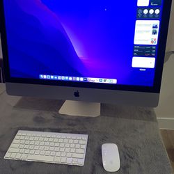2015 Apple iMac 27-inch 5K Retina Display 24gb Ram 3.2ghz Quad Core Intel i5 Very Nice 1tb Hdd. Keyboard And Mouse 