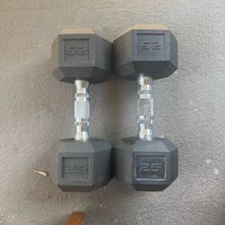25 lbs dumbbells