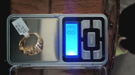 14k Nugget Style Gold Ring 8 Grams