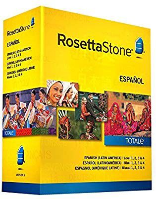 ROSETTA STONE ESPANYOL VERSION 4 LEVEL 1 TO 5