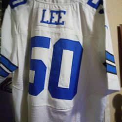 Sean Lee Number 50 NFL Size 44 Dallas Cowboys