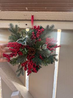 Artificial Christmas Holiday Hanging Ball Decoration