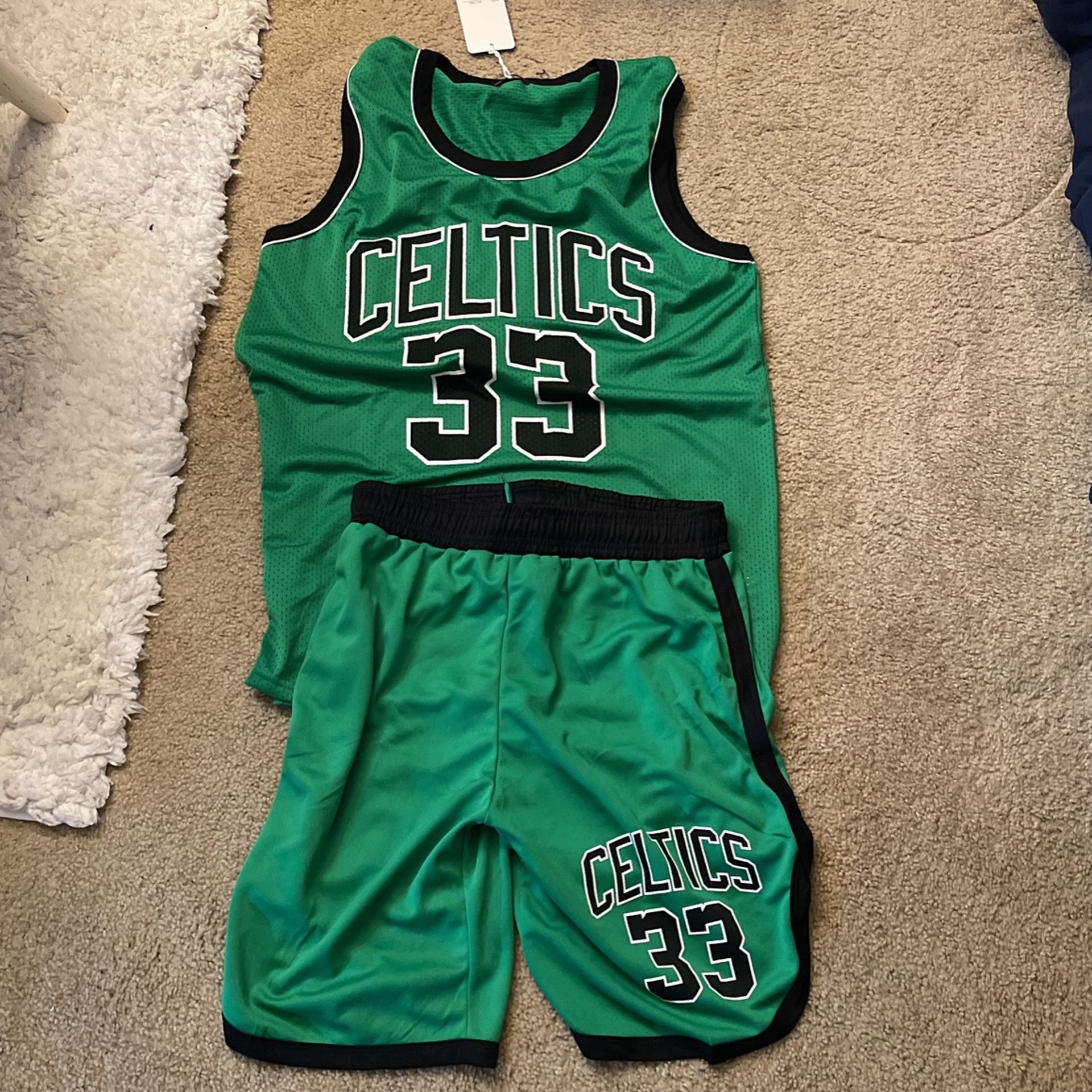 Celtics Jersey And Shorts 