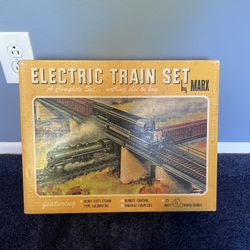 NEW AND COMPLETE Marx Toys Vintage 1965 Train Set With Box