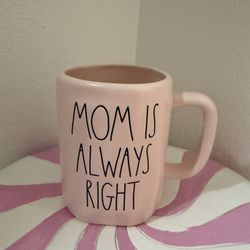 RAE DUNN PINK MOM MUGS 