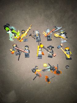 Lego ninjago assorted Cole minifigures