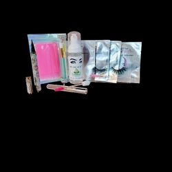 PS Beauty Lash Shampoo bundle W/ 3D Mink Lashes