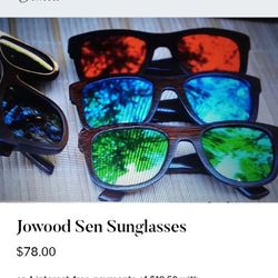Wooden Sunglasses 