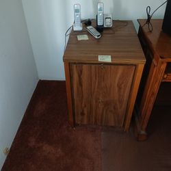 Wood File Cabinet