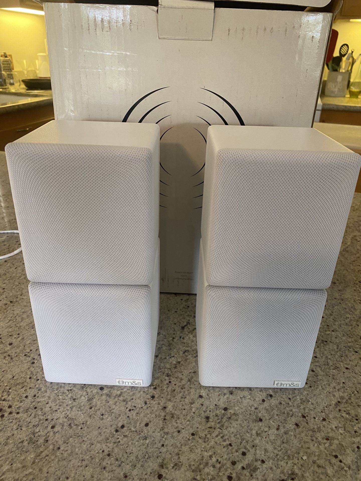 Mini-cube 100 watt Indoor/outdoor Speakers