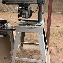 vintage craftsman 10-inch radial arm saw