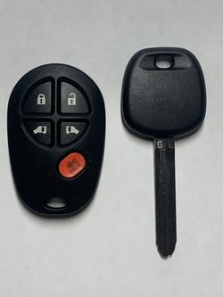 Toyota Sienna Key, Toyota Tacoma Key, Toyota Key