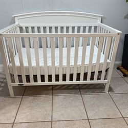 Crib and mattress