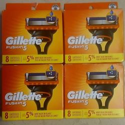 ✨️❌️GILETTE FUSION5 2x8 PACKS , 1x12 Pack REFILLS❌️✨️