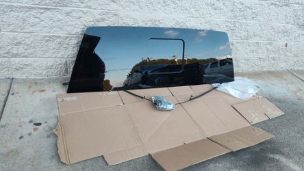 Truck Rear Sliding Back Window Glass