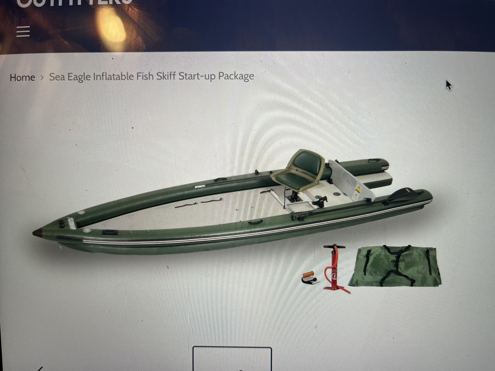 Sea Eagle 16’ Fishing Skiff