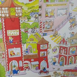 Vintage Richard scarry Busy Town  Picture