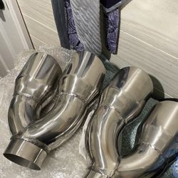 Exhaust Double Tip