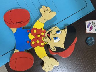 Wood Pinocchio from Italy