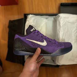 Kobe 9 Elite Low Protro Moonwalker Size 12