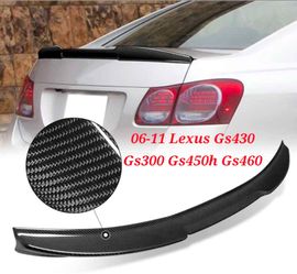 06-11 Lexus Gs430 Gs450h GS460 Gs300 Rear Trunk Lid Spoiler Wing