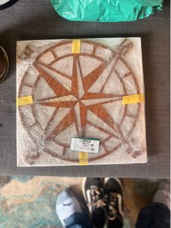 Rustic yard art