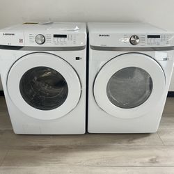 Samsung Front Load Washer And Gas Dryer Set 