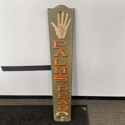 Vintage-Style Palmistry Fortune-telling Sign