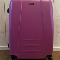 Francesco Molinary Luggage with Spinner Wheels | Durable 24-Inch