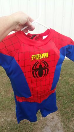 Spider-Man swimsuits size child 35 to 50 lb