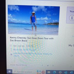 Kenny Chesney/Zac BrownTickets 